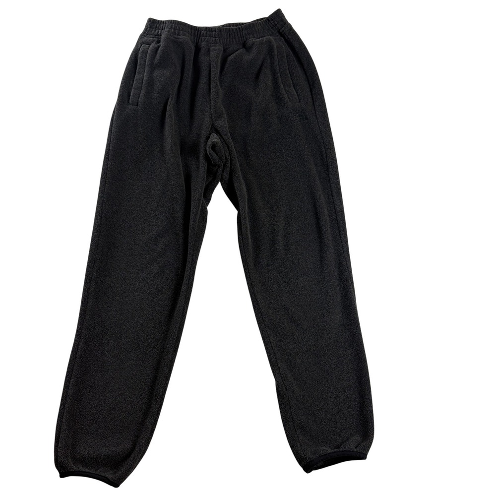 The North Face Mens M Black Fleece Jogger Pants Elastic Waist Pockets